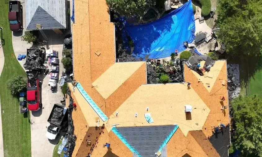 Professional Roof Repair being performed in Pueblo